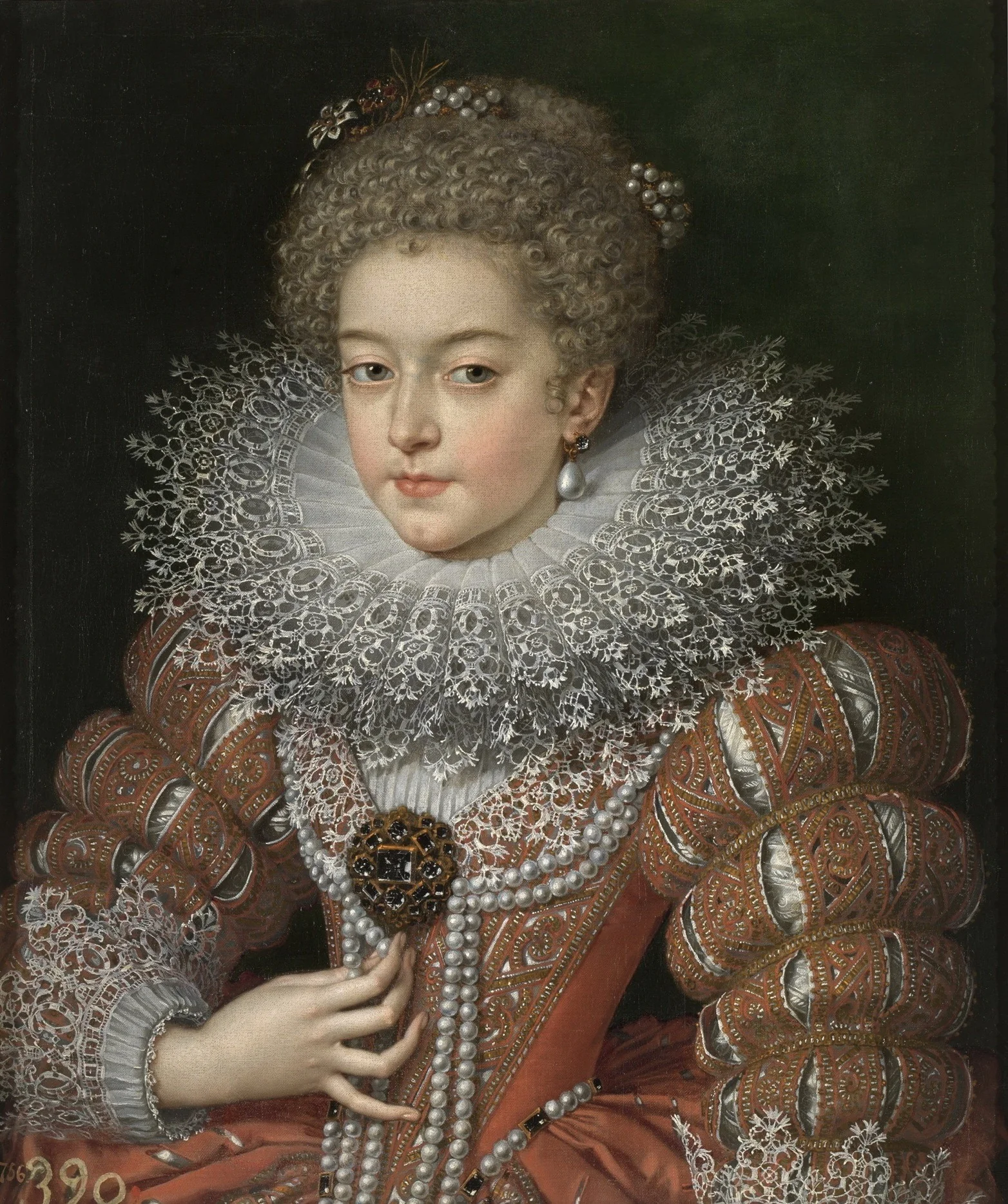 Isabella of France Queen of Spain, detail