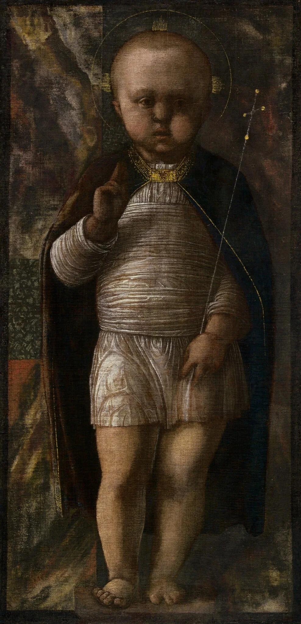 The Infant Savior, detail
