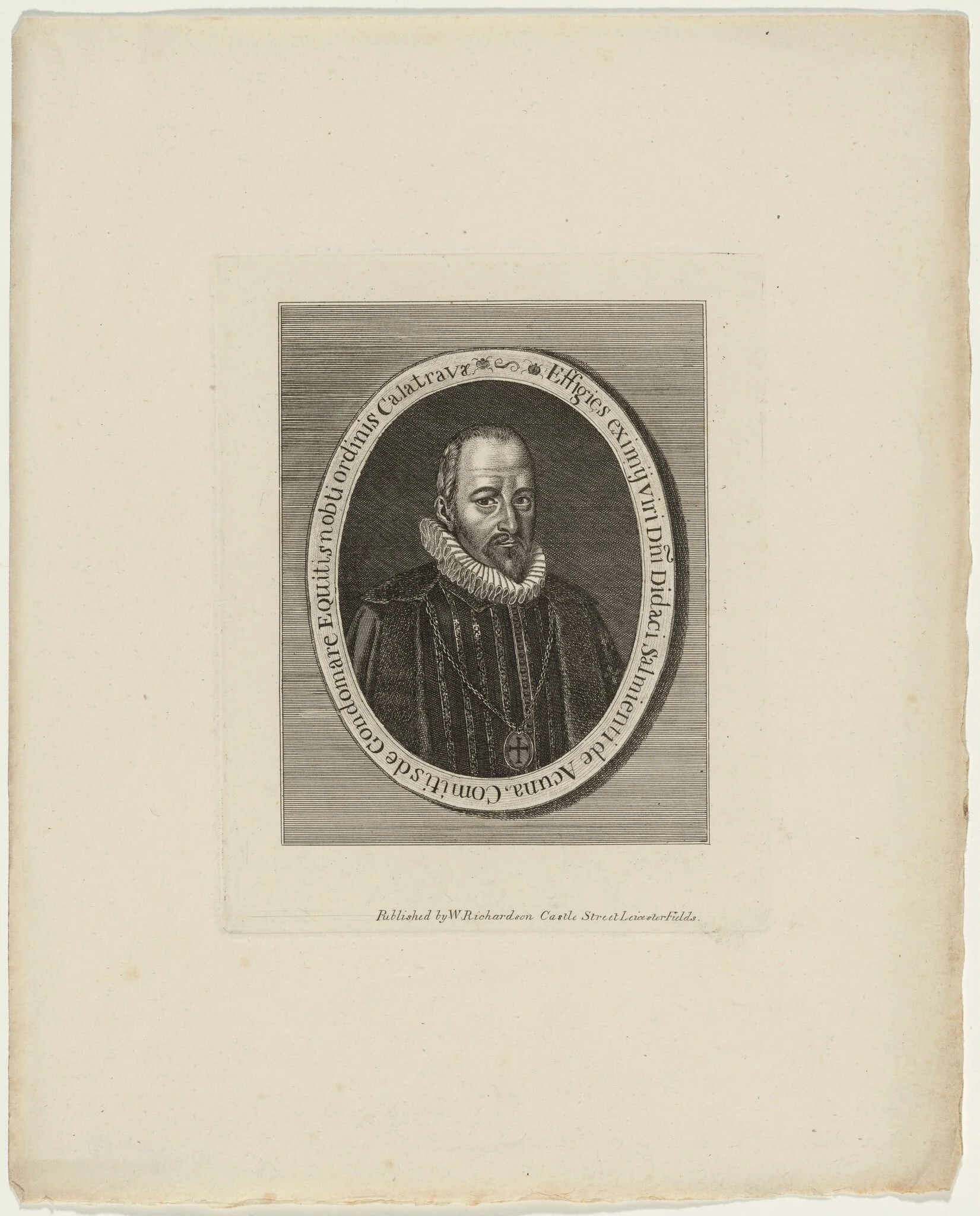 Count Gondamor, Sarmiento de Acuna, detail