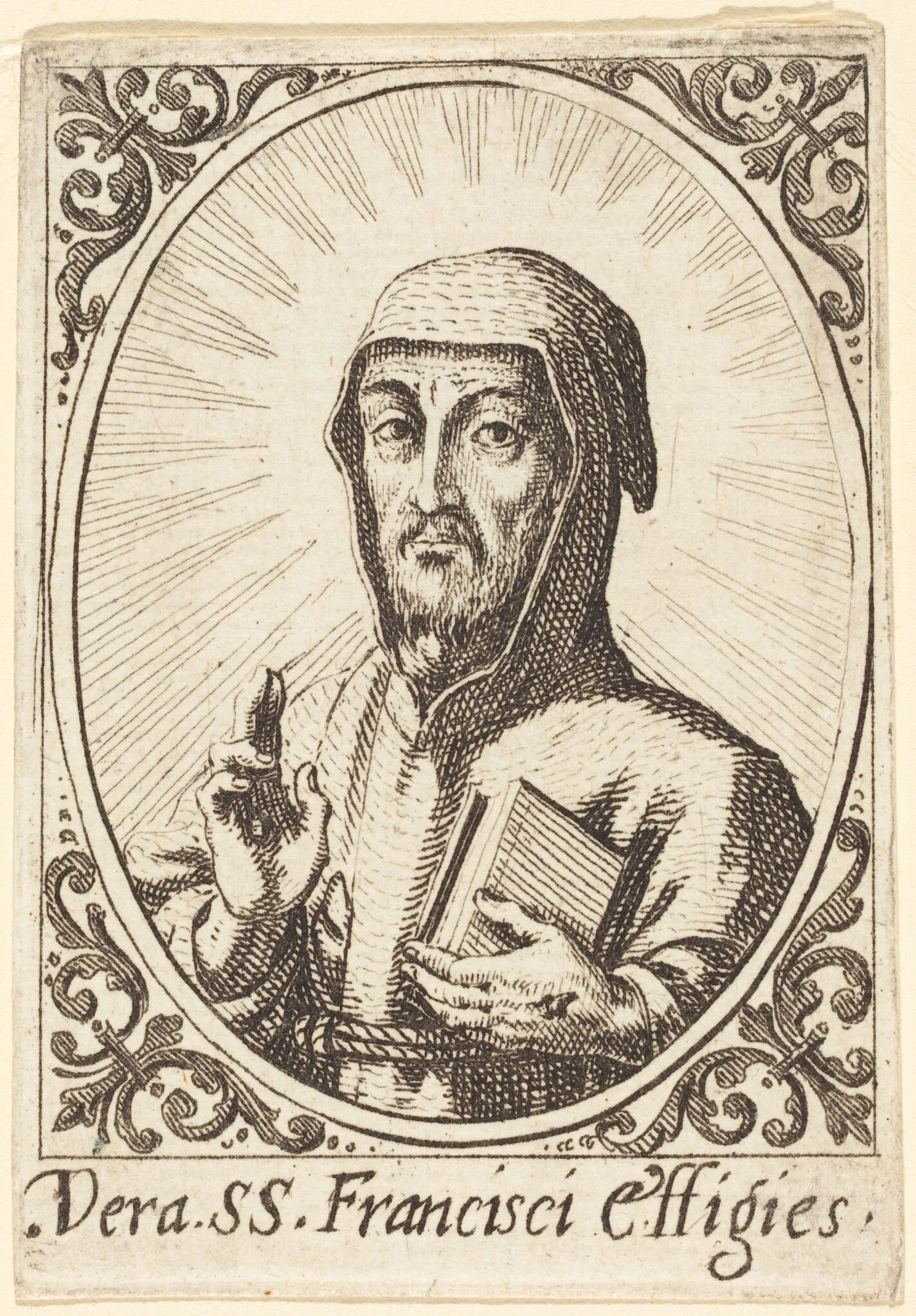 The True Effigy of Saint Francis, detail