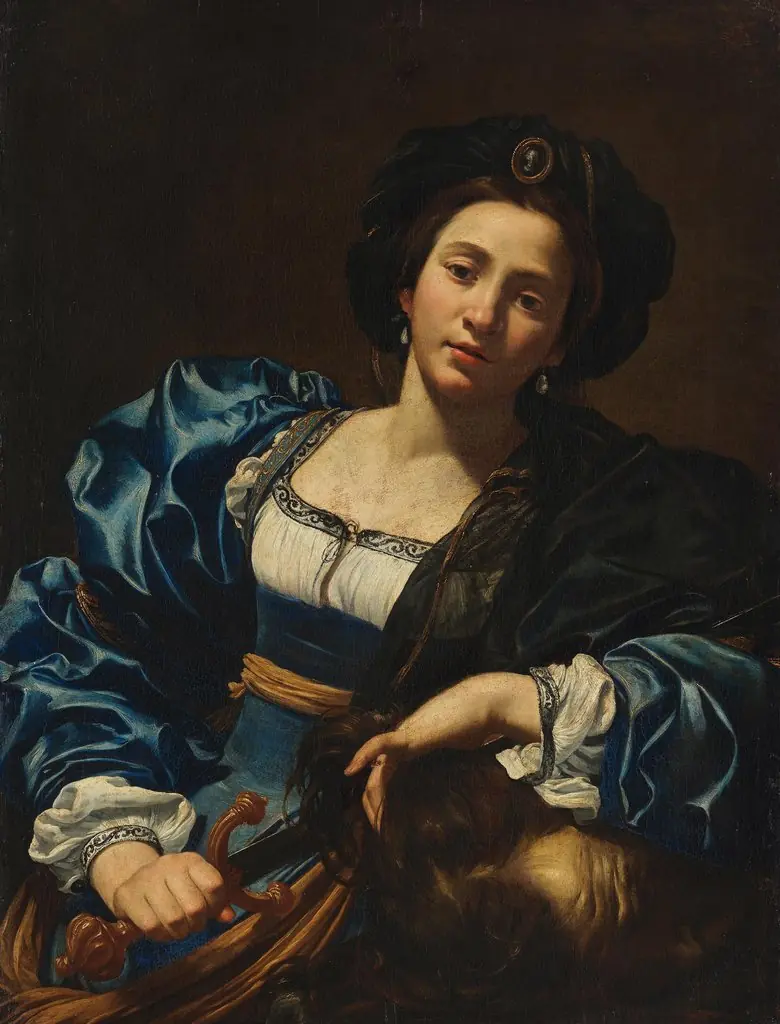 Judith, by Simon Vouet, oil, 1625