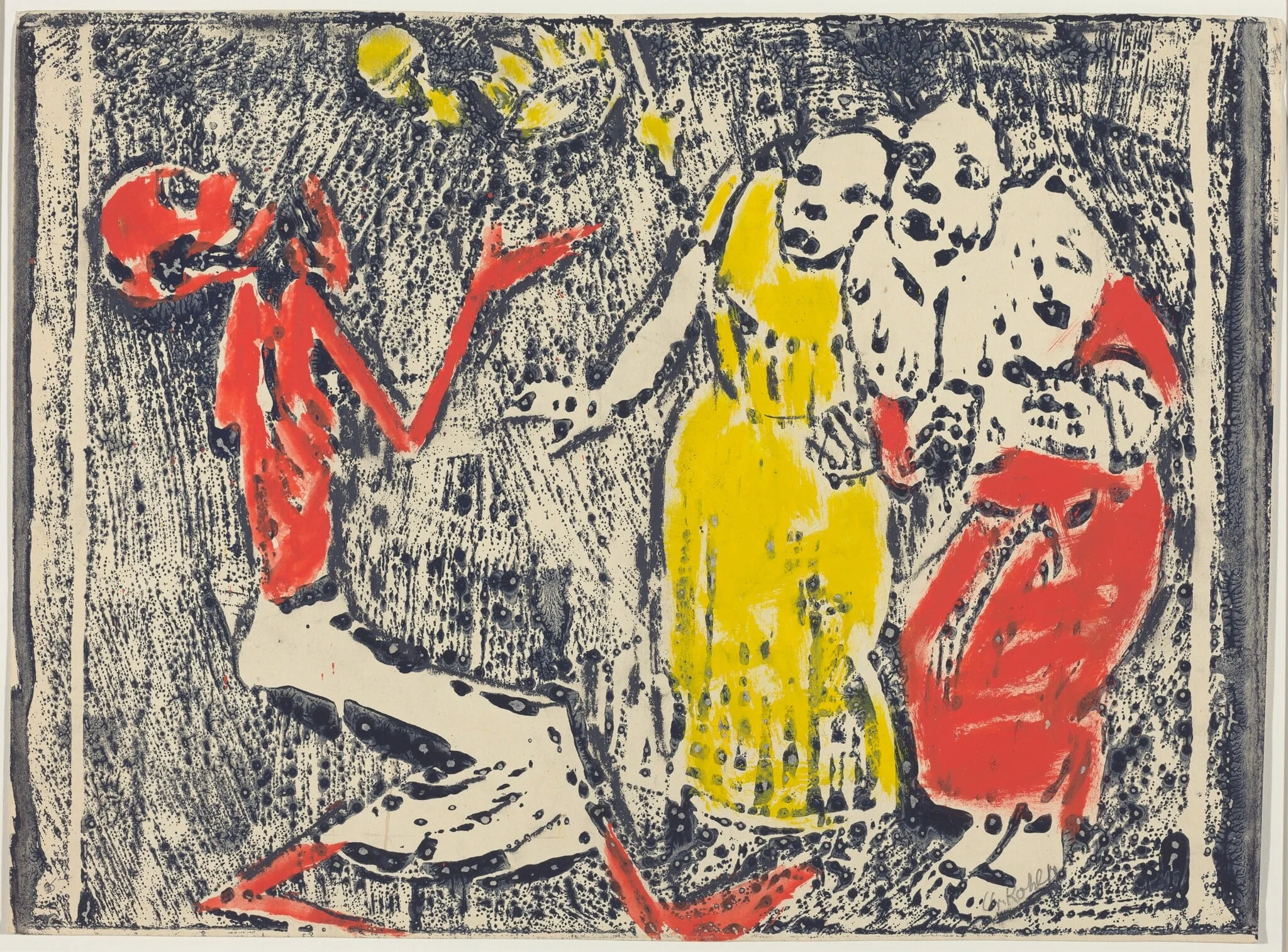 Death as Juggler (Revolution) (Tod als Jongleur [Revolution]), detail