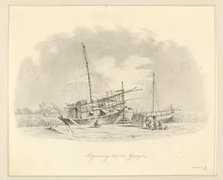 Legonring on the Ganges, by Robert Captain Smith, 1830