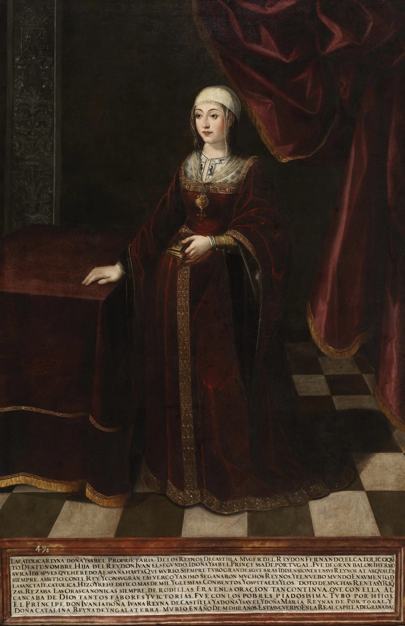 Isabel la Católica, detail