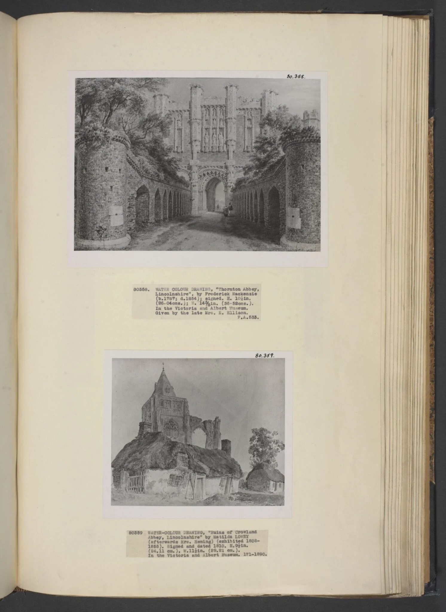 Thornton Abbey, detail