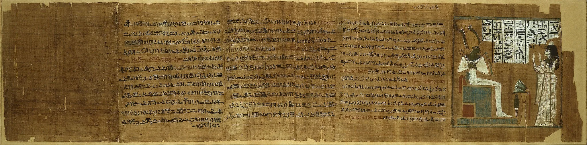 Scene from the Book of the Dead, detail