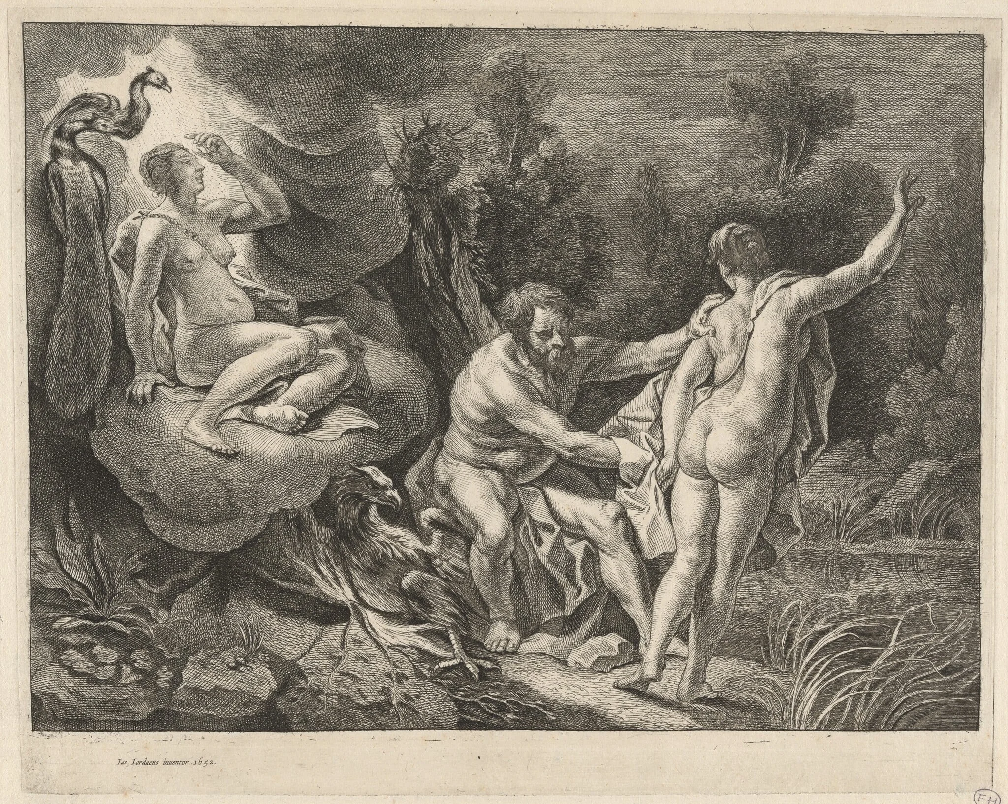 Juno Surprising Jupiter and Io, detail