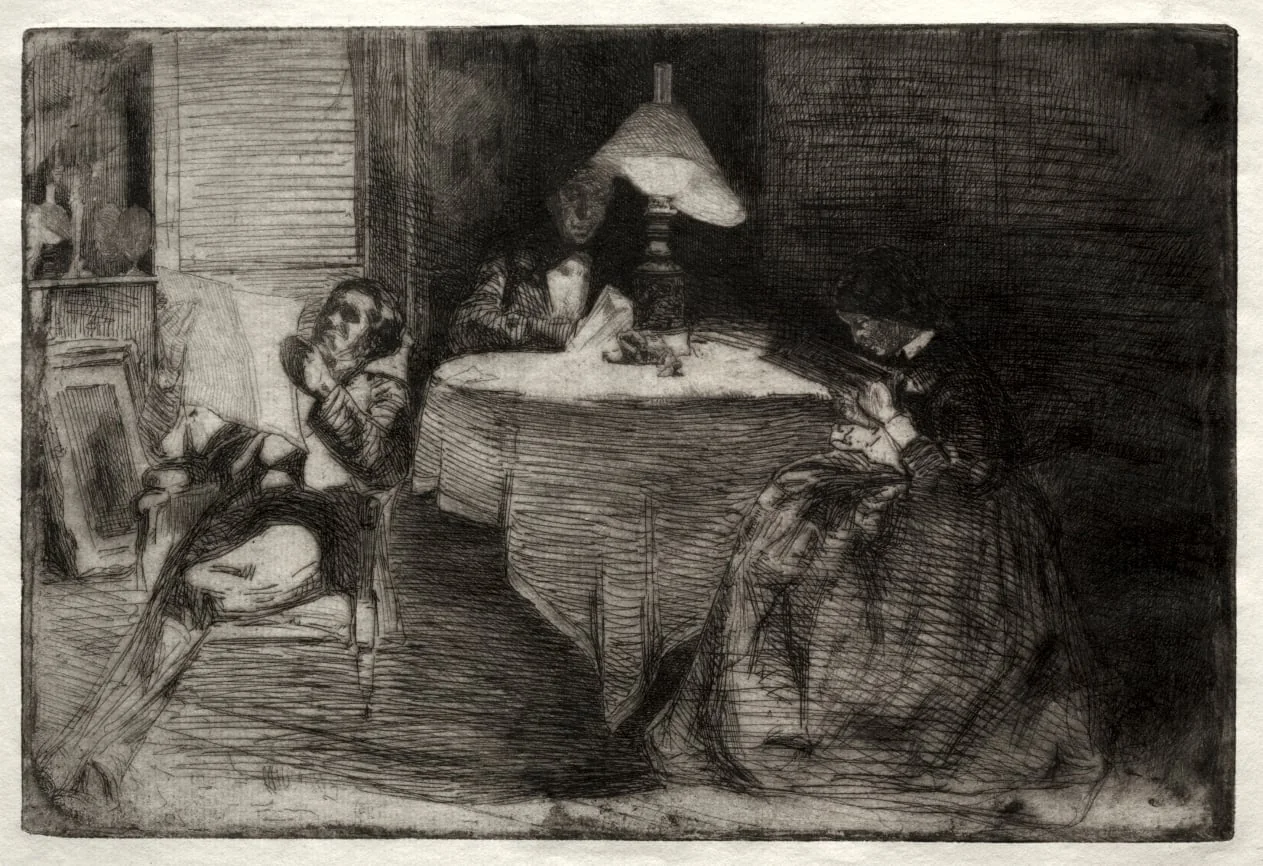 The Music Room, detail