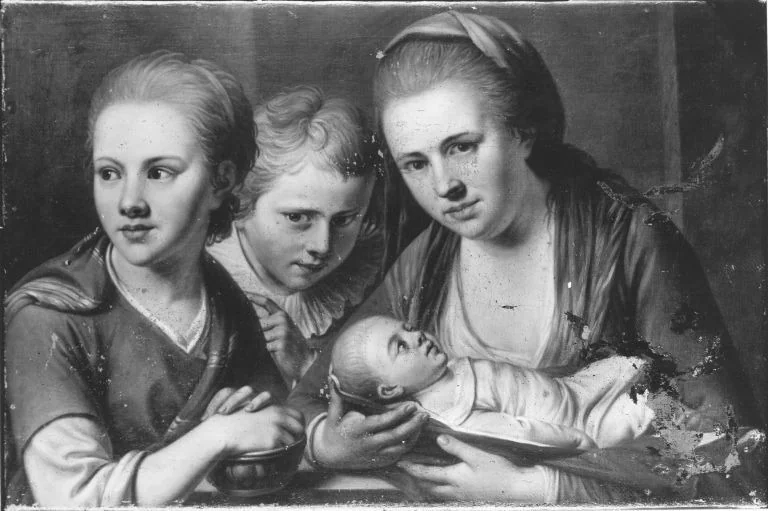 Familienbildnis, detail