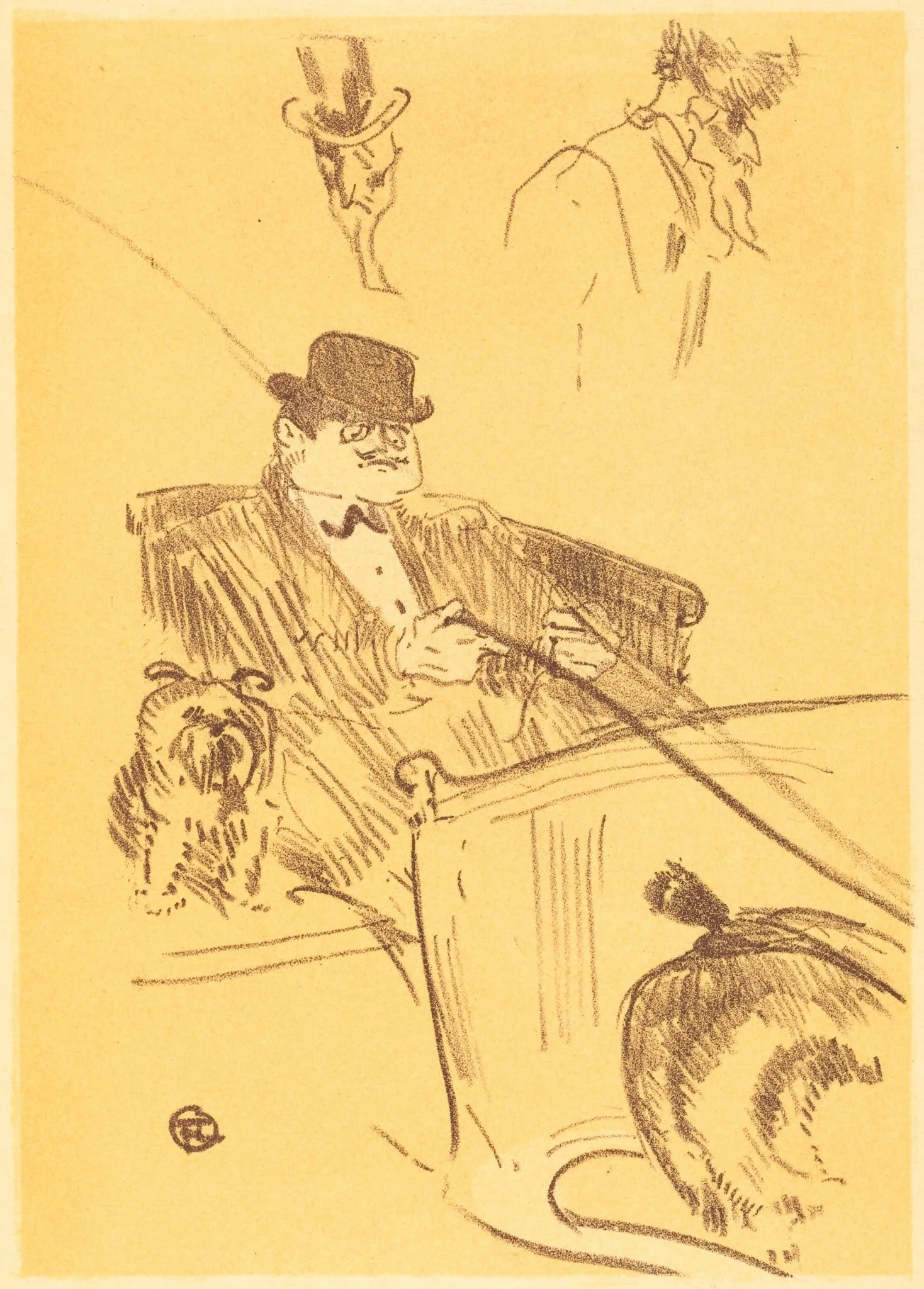 Cover for "La tribu d'Isodore" (Couverture pour "La tribu d'Isodore"), detail