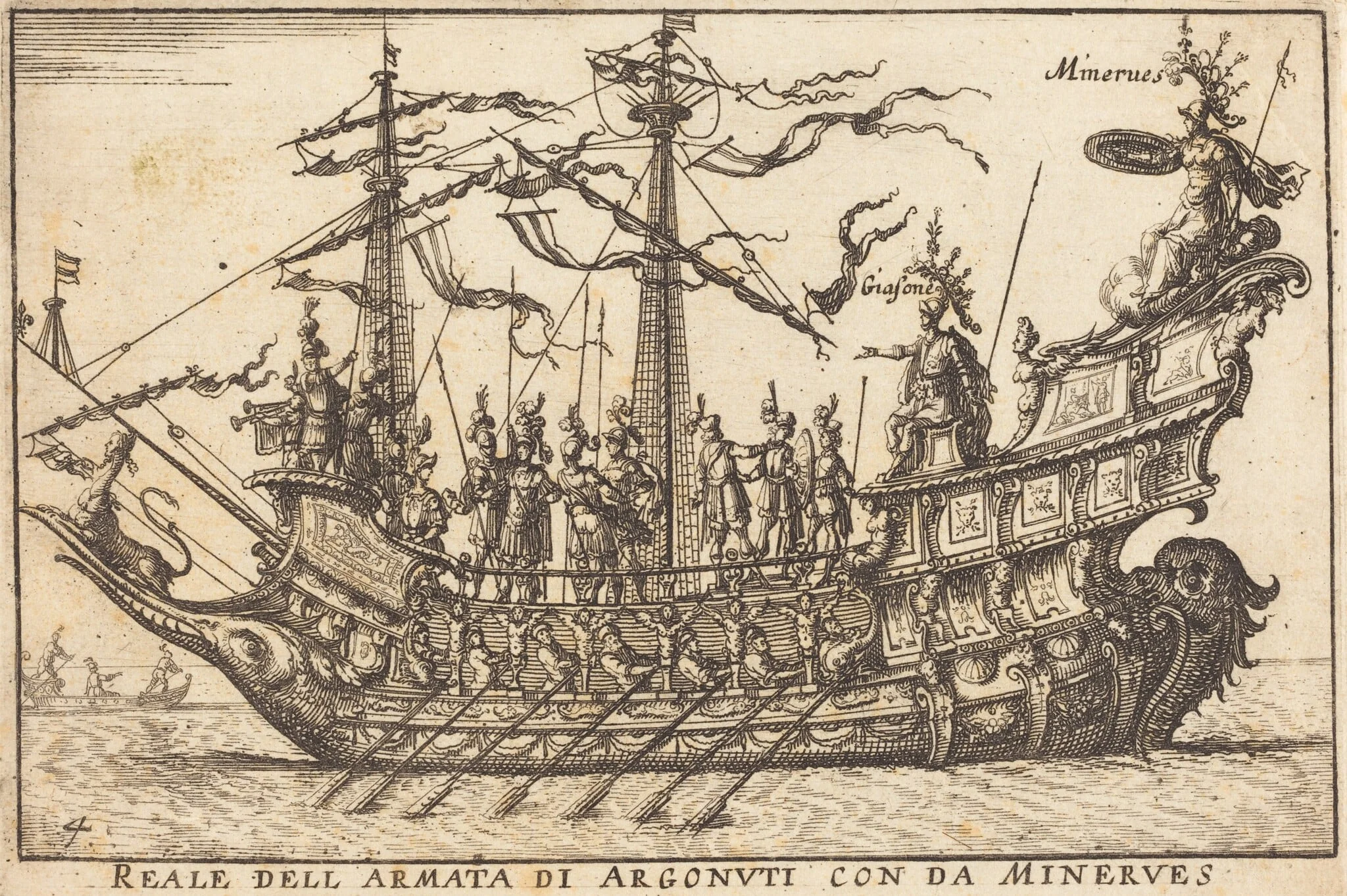 Reale dell'Armata di Argonuti con da Minerves, detail
