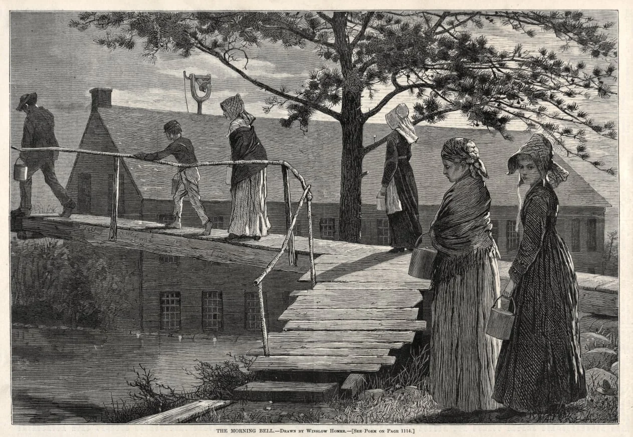 The Morning Bell, detail