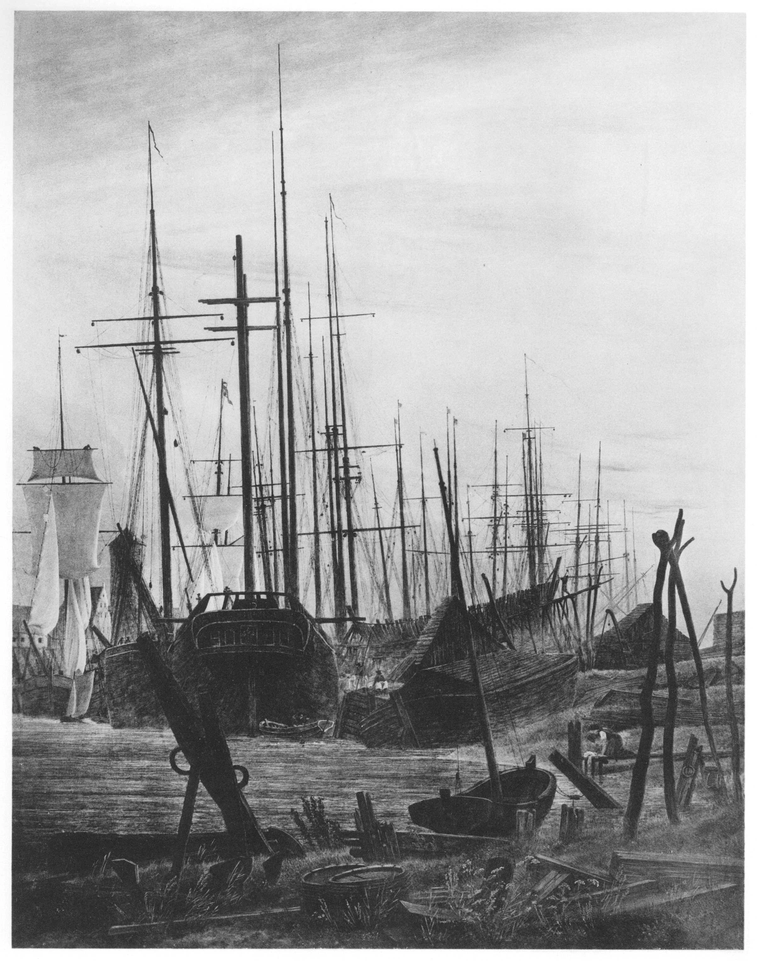 Port of Greifswald, detail