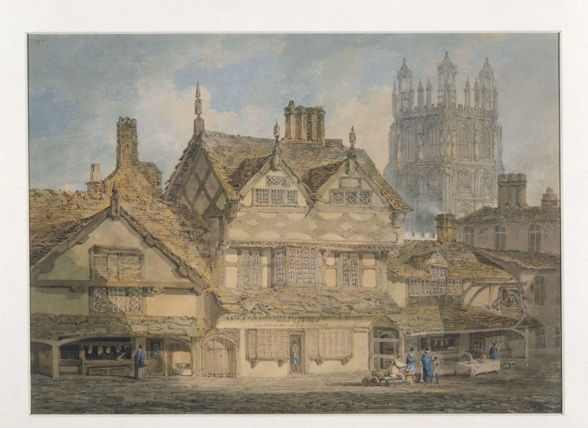 Wrexham, Denbighshire, detail