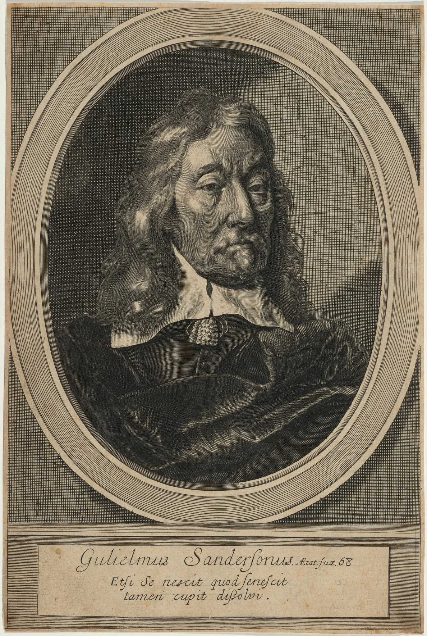 Sir William Sanderson, detail