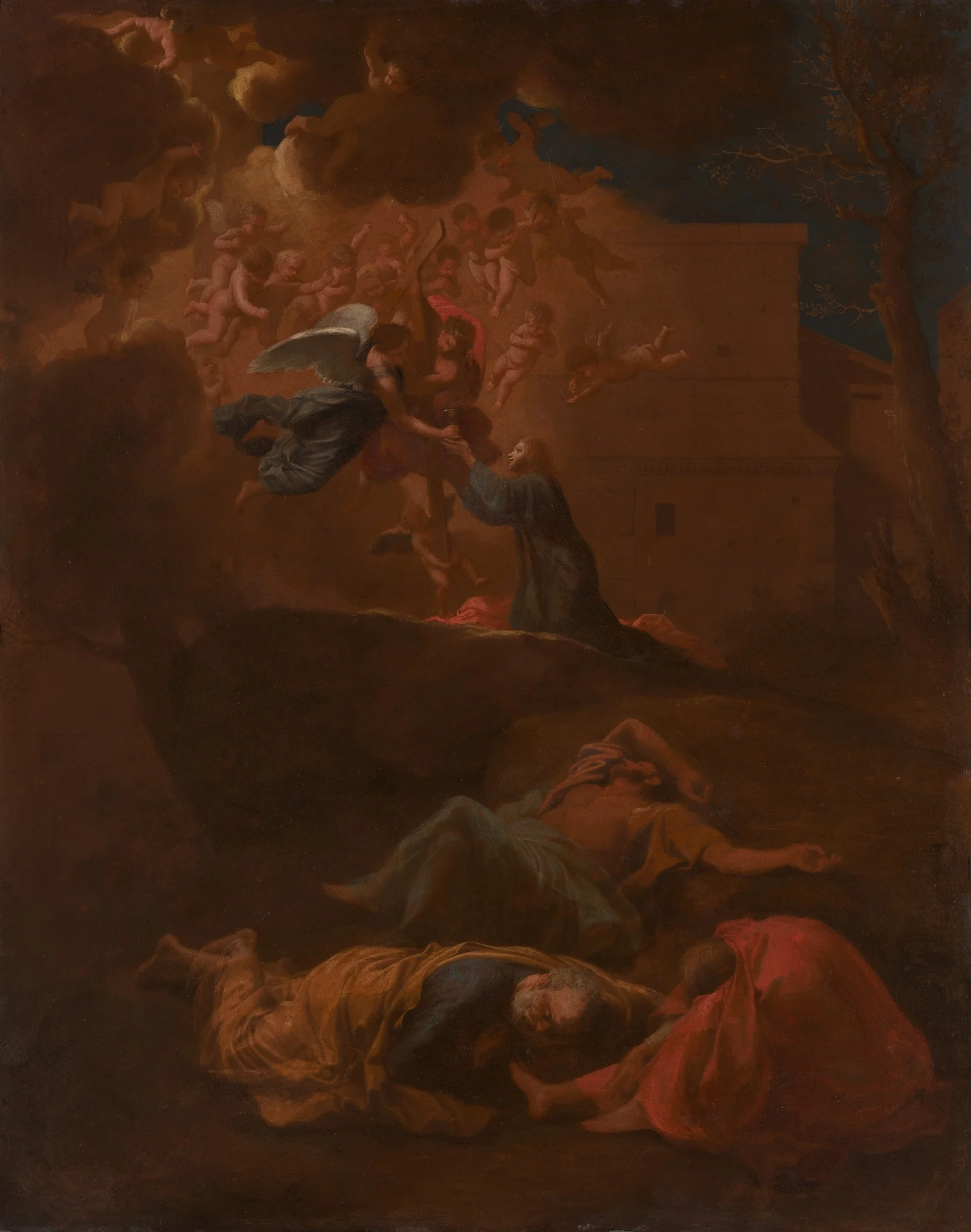 The Agony in the Garden, detail