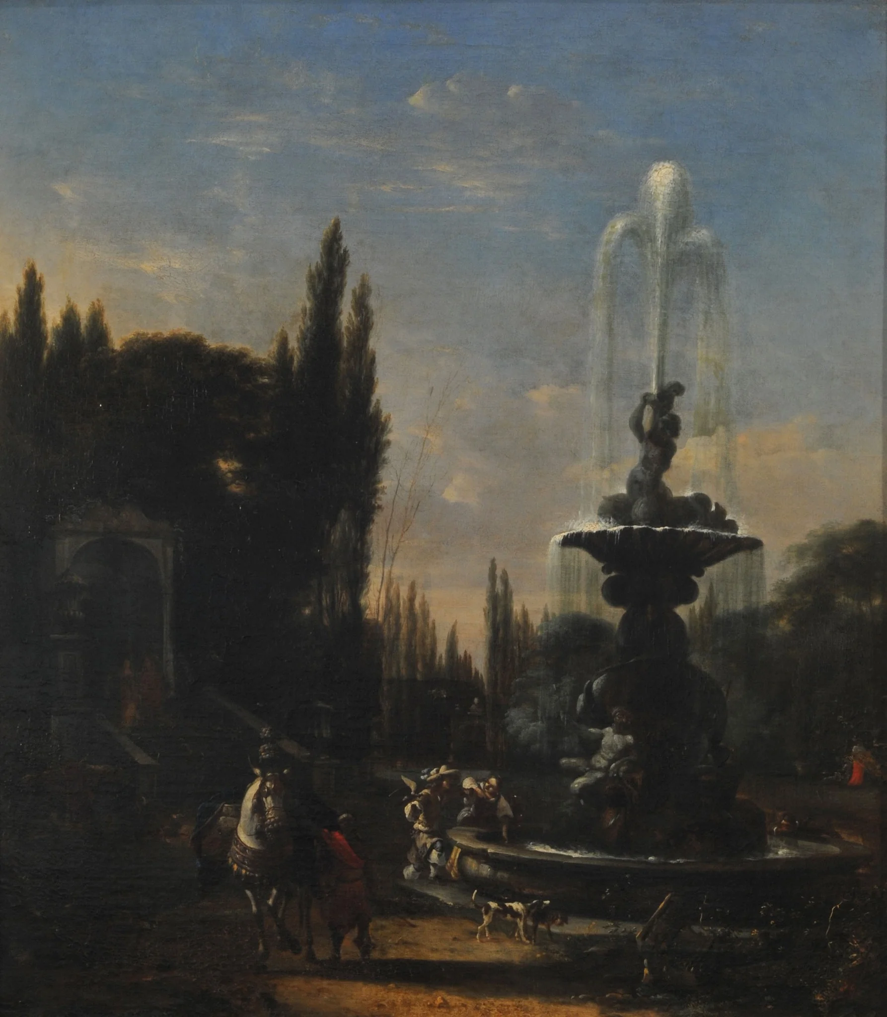 Hunting game, detail