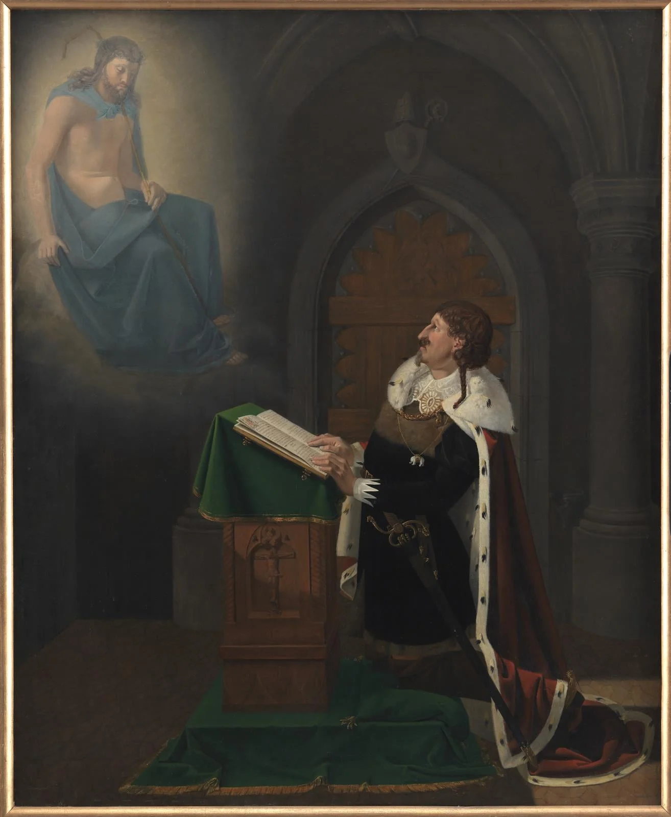 Christian IV's Vision at Rothenburg Castle, detail
