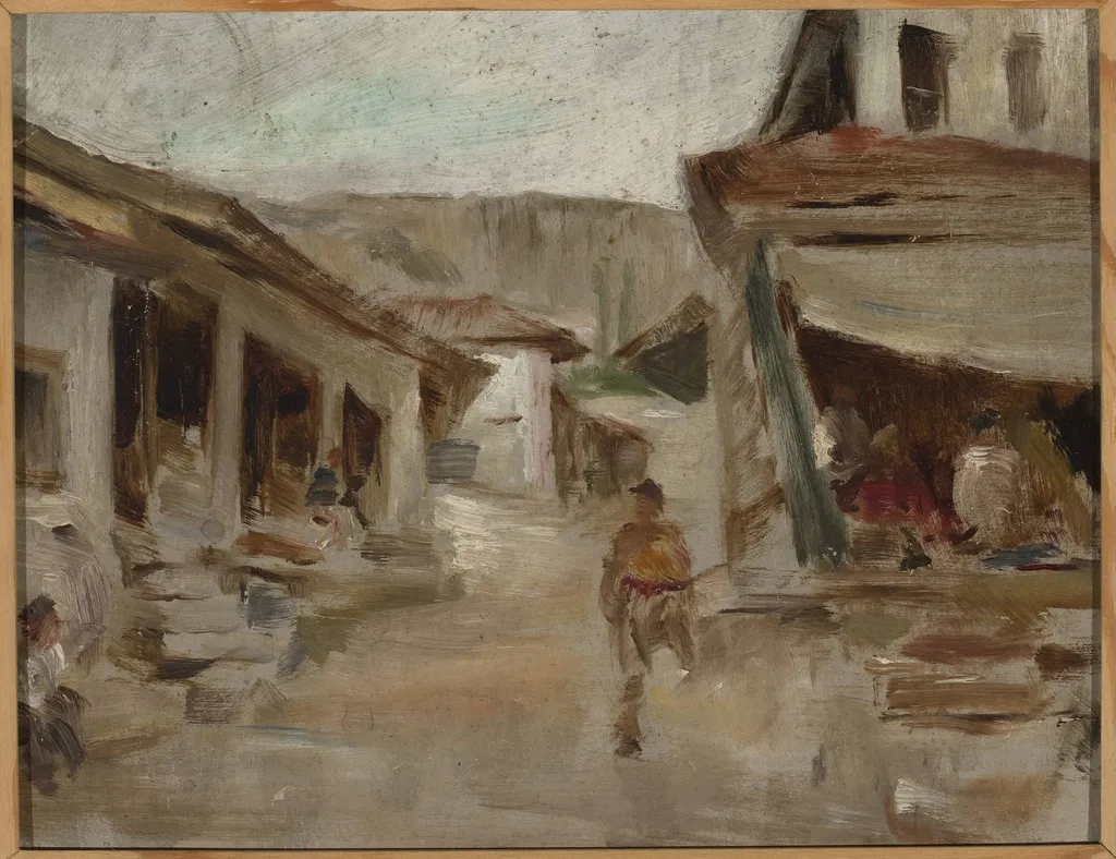 Street – Bakhchisaray. From the journey to Crimea, by Jan Ciągliński, unspecified, 1897