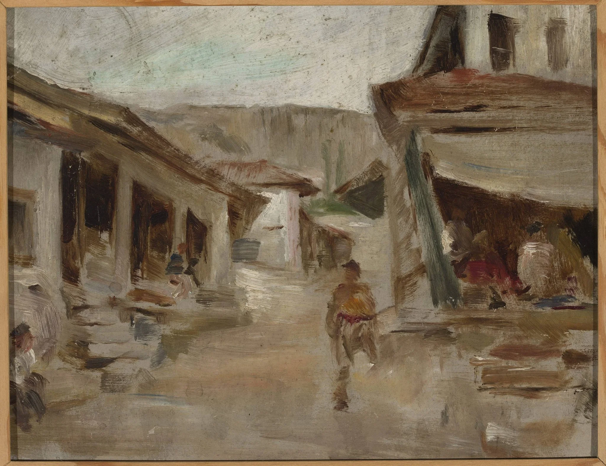 Street – Bakhchisaray. From the journey to Crimea, detail