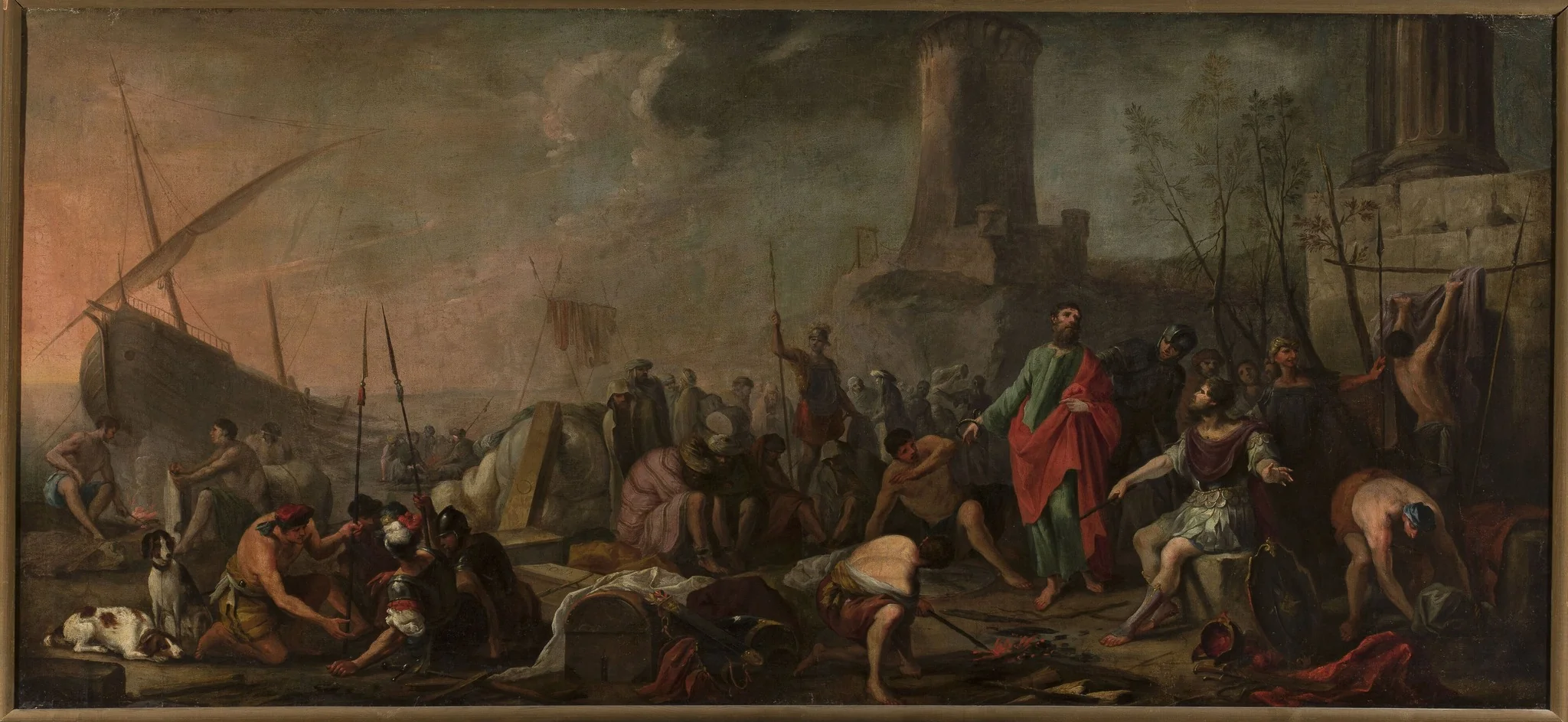 St. Paul on Malta, detail