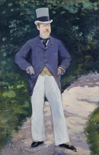 Portrait of Monsieur Brun, by Édouard Manet, oil