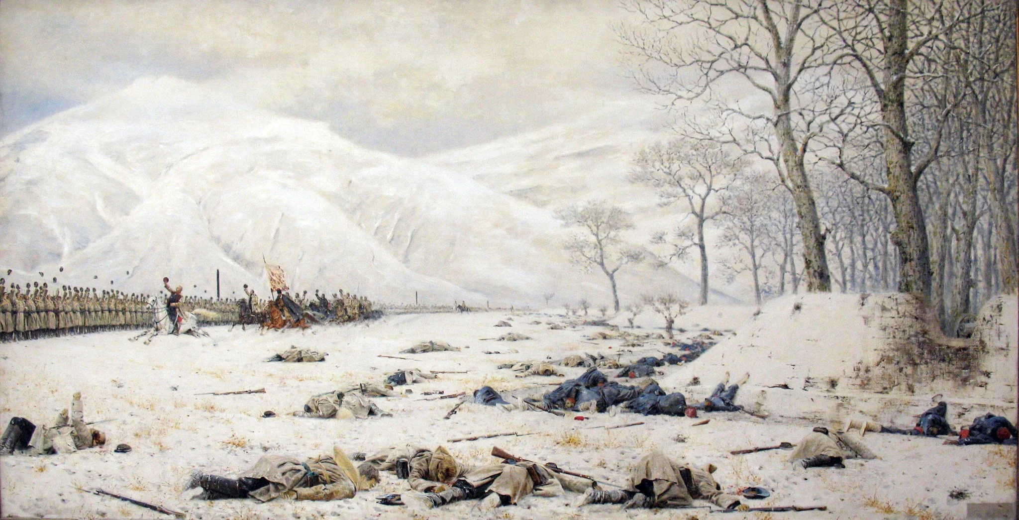 Shipka-Sheinovo. Skobelev at Shipka, detail