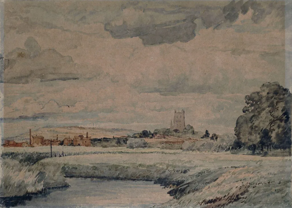 On the Avon, by Alfred William Rich, watercolor, 1880