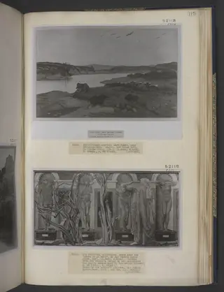 Lynn Elsie, near Bettws-y-Coed, by Walter Crane, watercolor, 1871