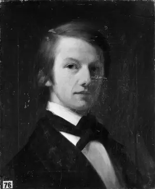 Self Portrait, by Charles V. Bond, unspecified, 1847