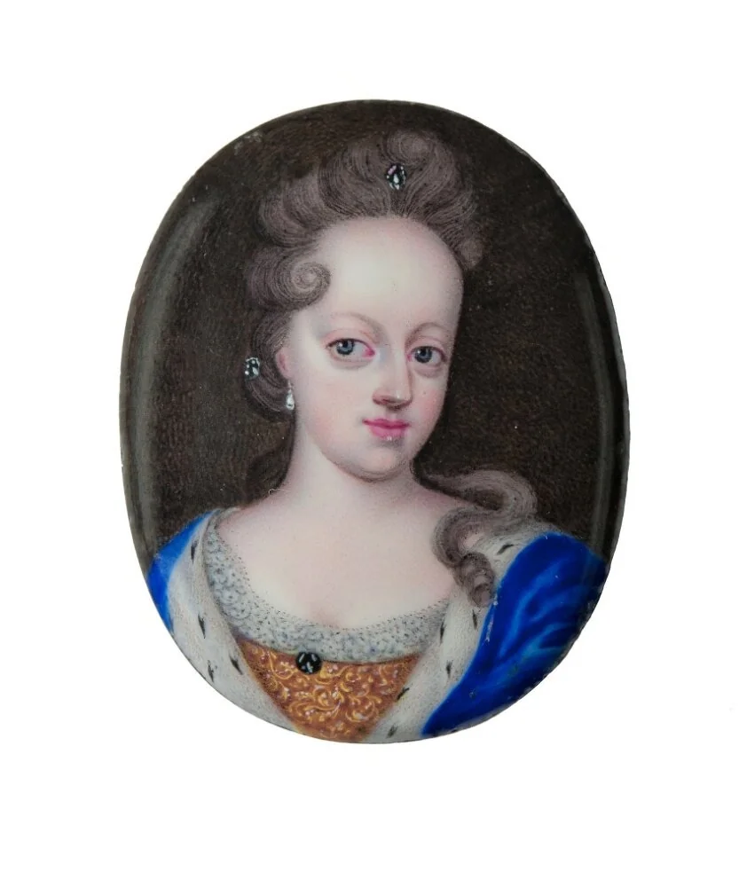 Hedvig Sofia as a child, Queen of Sweden, detail