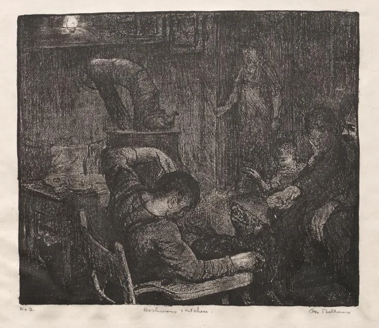 Workman's Kitchen, detail