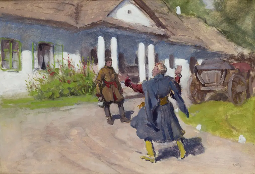 Welcome, by Włodzimierz Tetmajer, unspecified, 1905