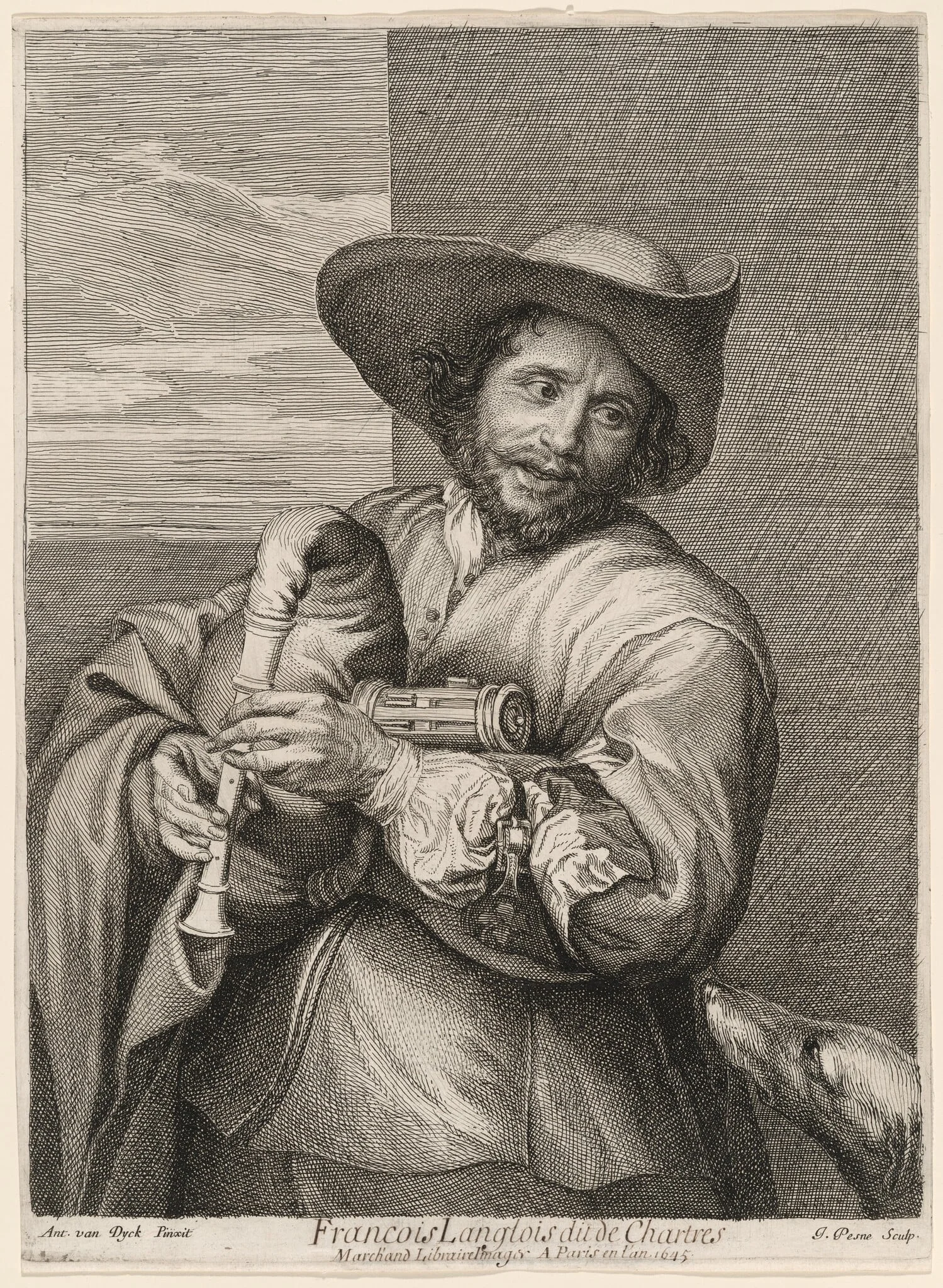 François Langlois, detail