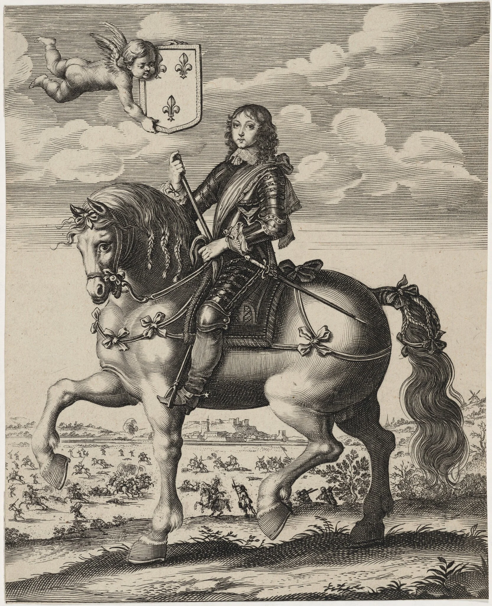 Philip, Duc d'Orléans, Brother of Louis XIV, detail