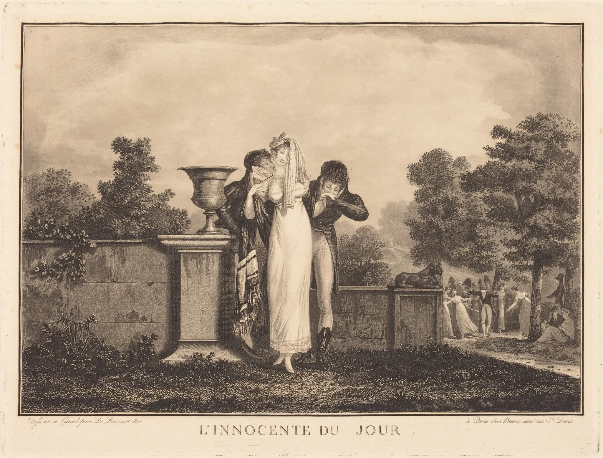 L'Innocente du Jour, detail
