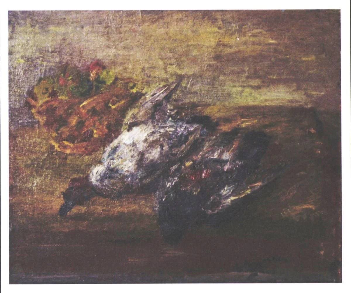 Vânat (Natură moartă cu vânat), detail