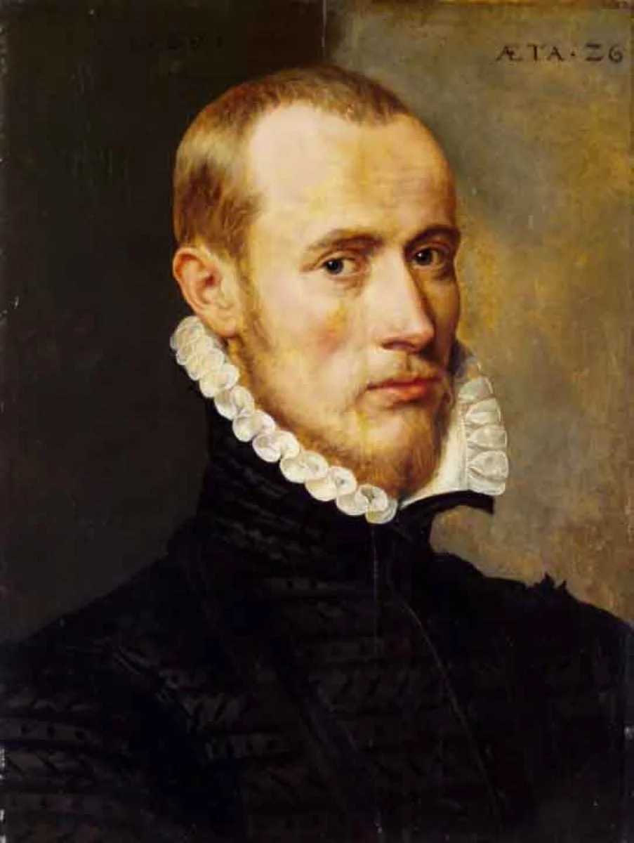 Portret de bărbat, detail