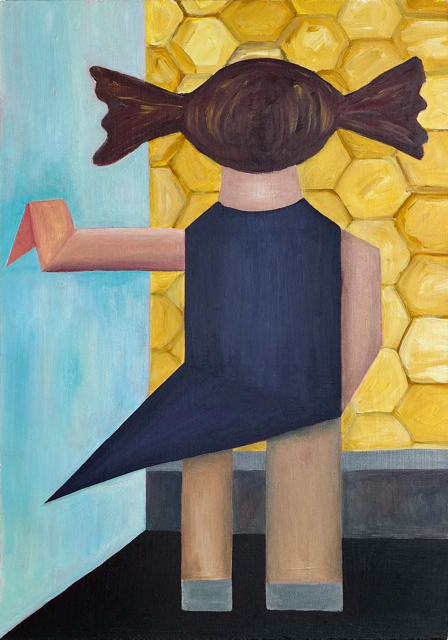 Brucker, Vicente - Malerei, Honey, detail