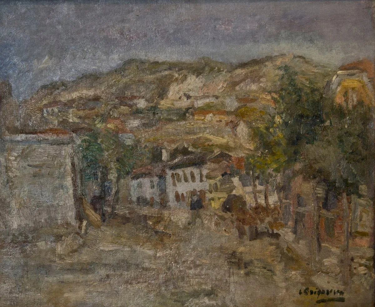 Peisaj din Balcic, detail