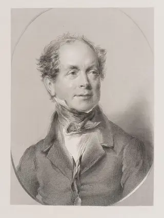 portrait of a male sitter, by George Richmond, 1850