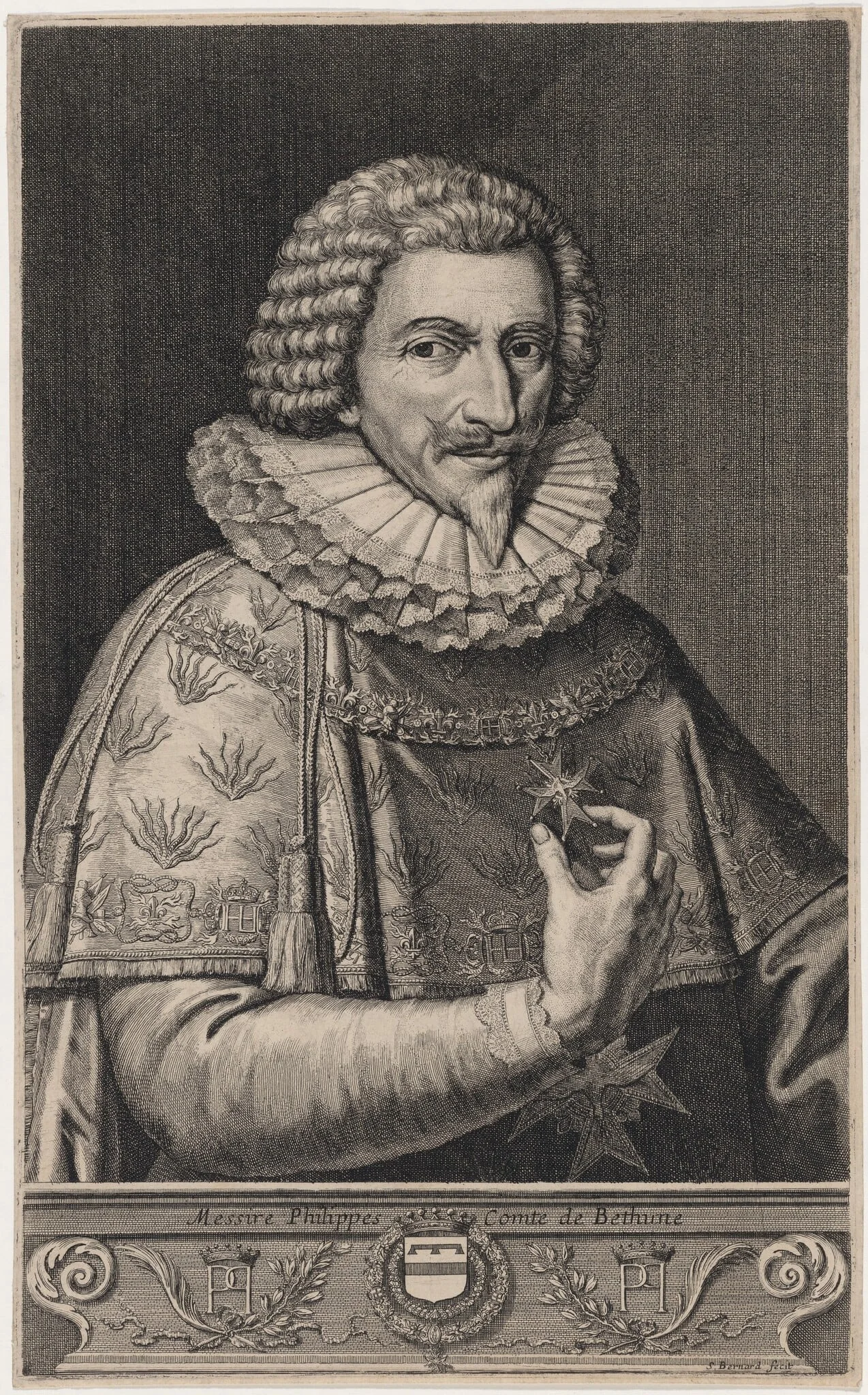 Philip, Comte de Bethune, detail