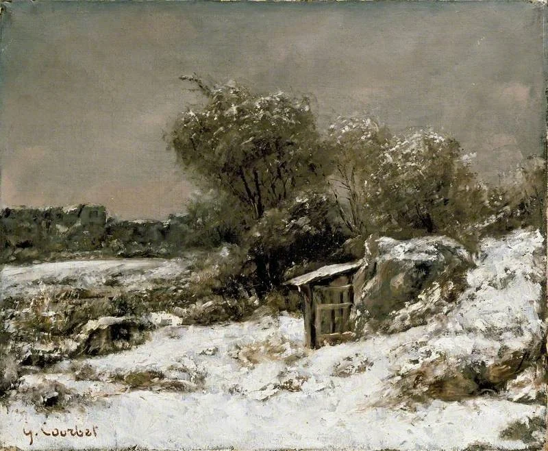 Winter Scene, detail