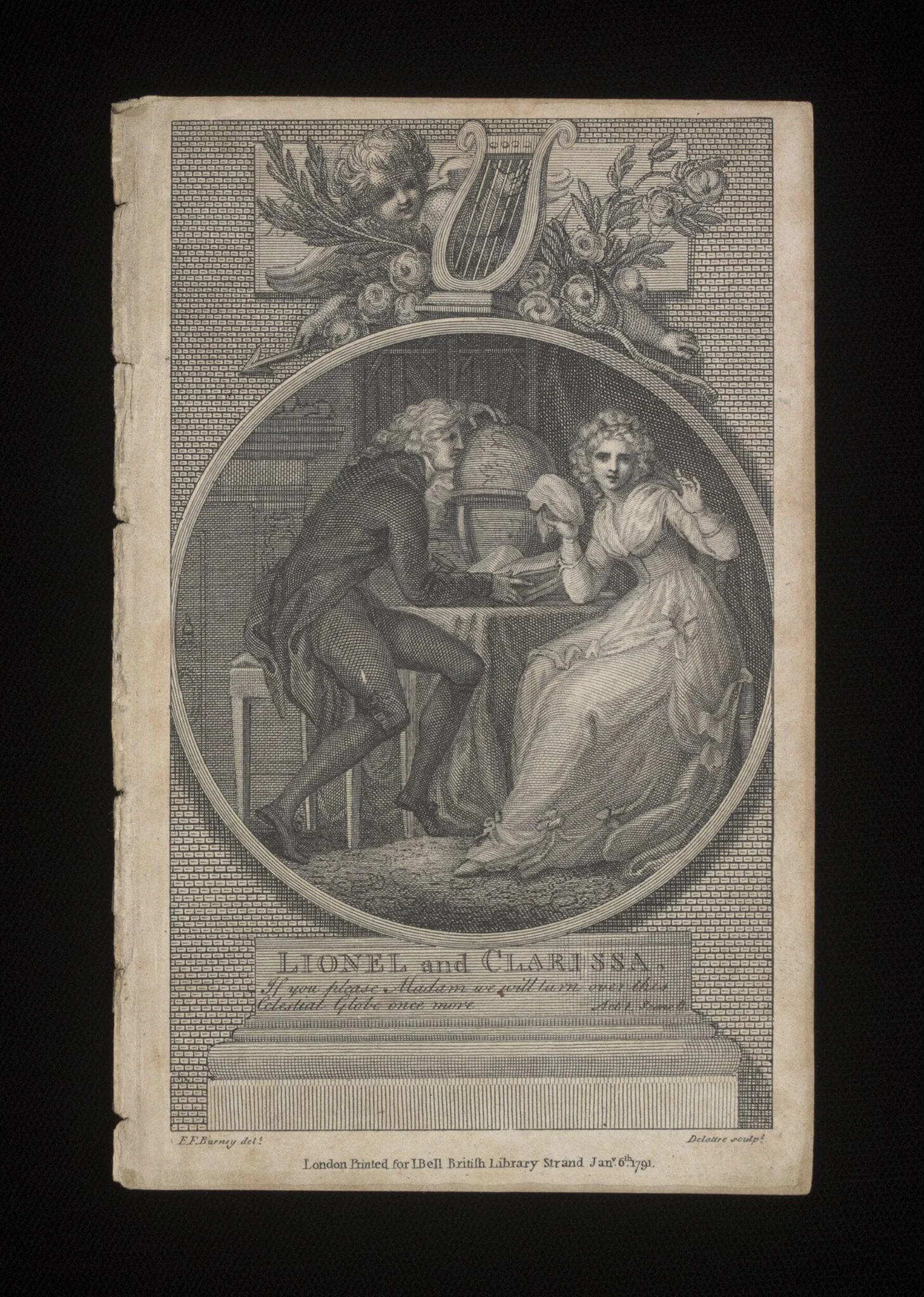 Lionel and Clarissa, detail