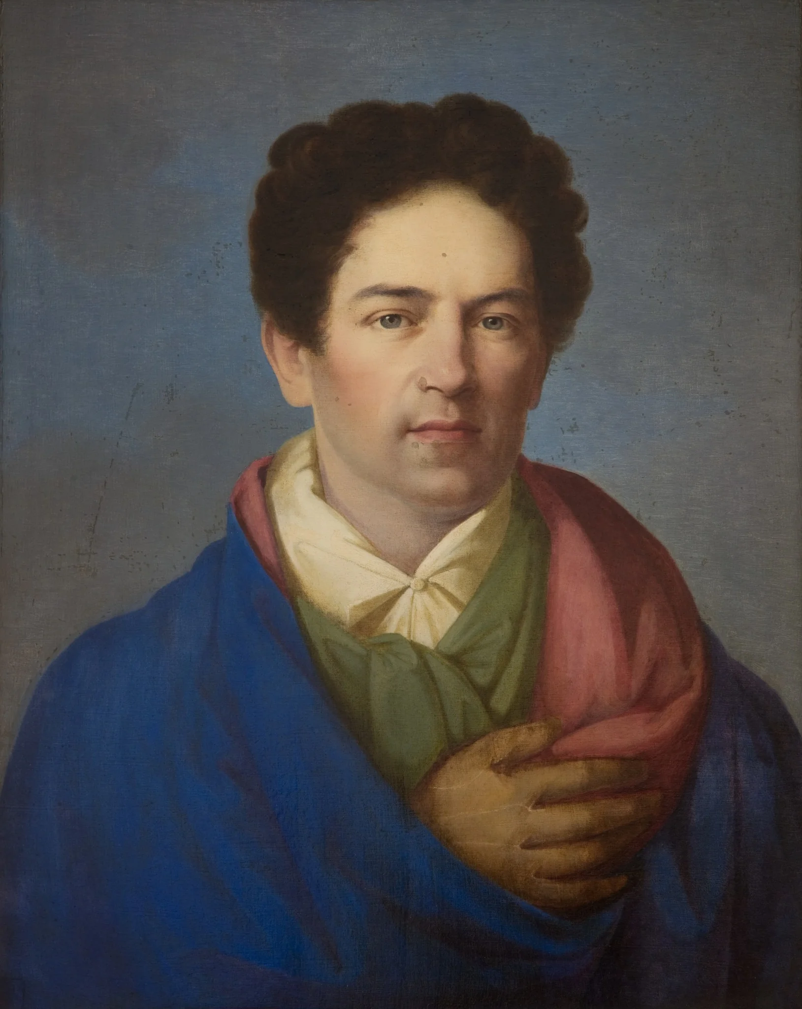 Portrait of Karol Teodor Soczyński, detail