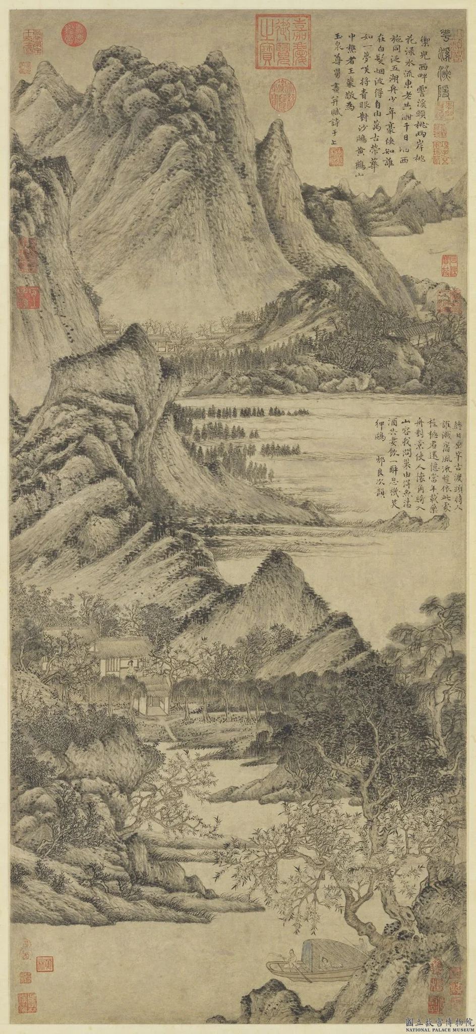 Recluse on a Flowering Stream, detail