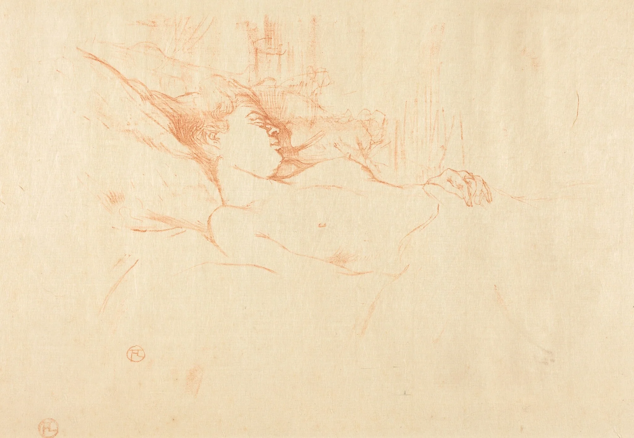 Sleep (Le sommeil), detail