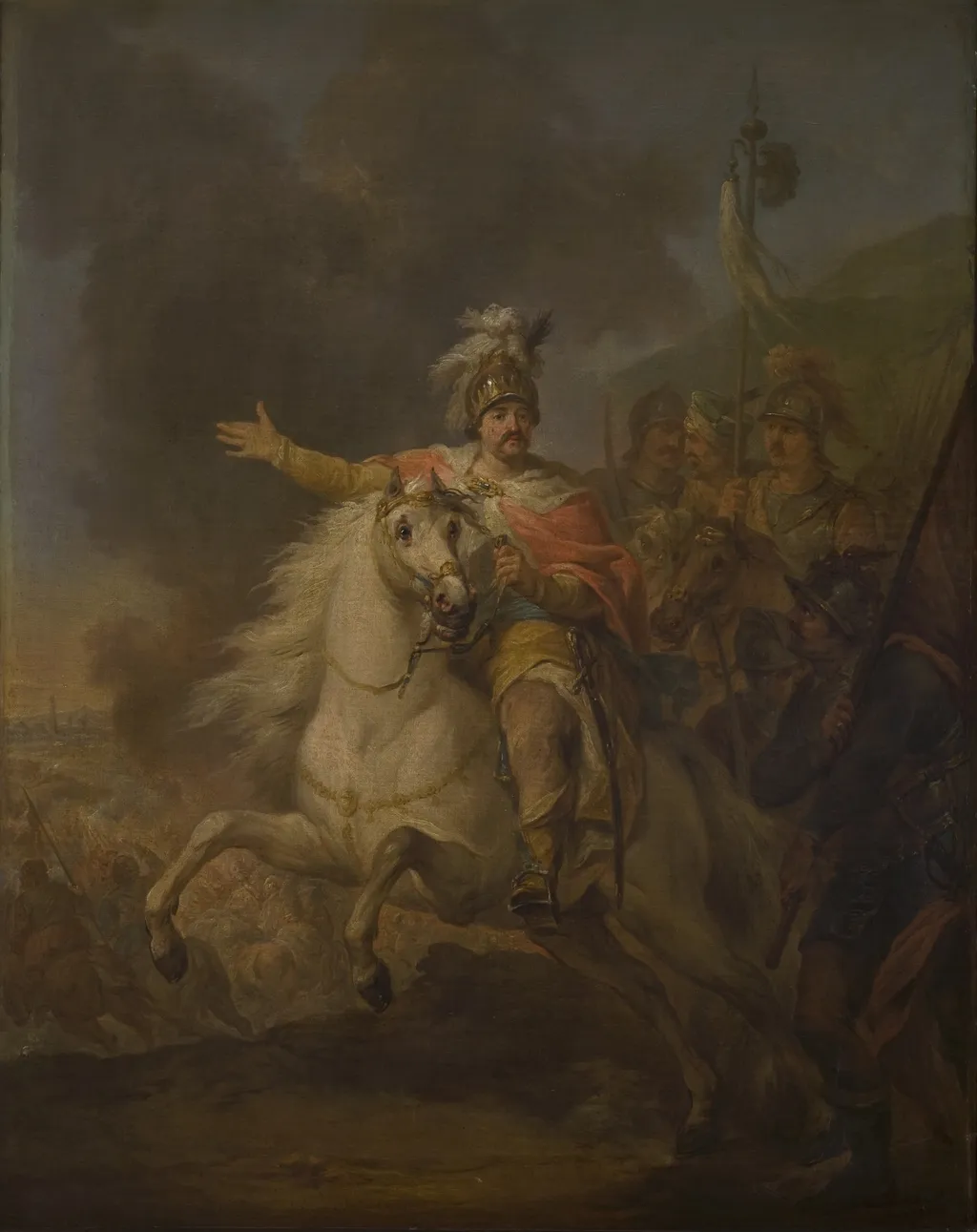 Sobieski at Vienna, by Marcello Bacciarelli, oil, 1781