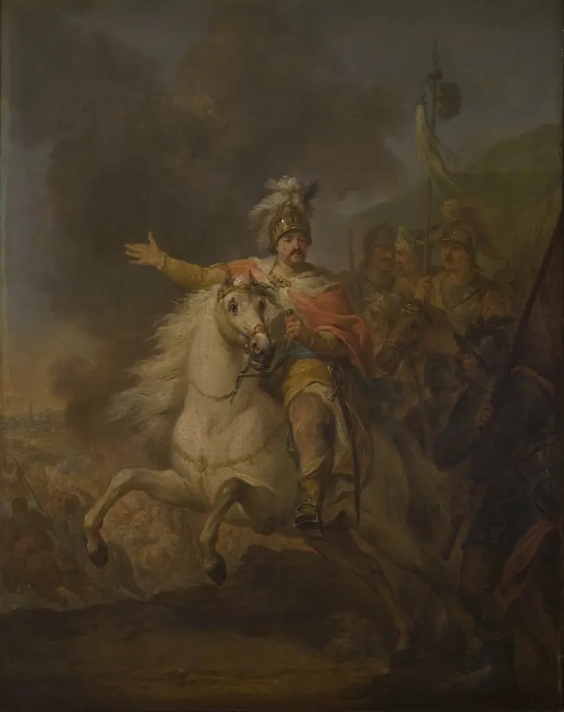 Sobieski at Vienna, by Marcello Bacciarelli, oil, 1781