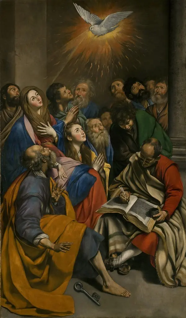The Pentecost, by Juan Bautista Maíno, oil, 1612